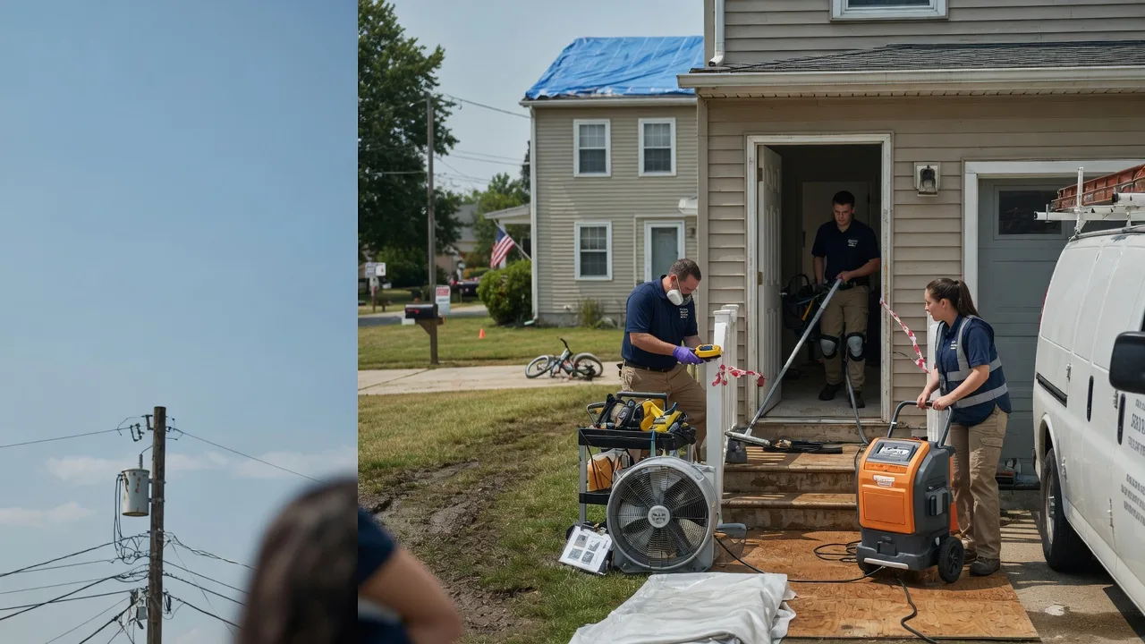 Water Damage Repair in Thornfield, MO near me